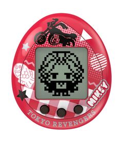 BANDAI Tokyo Revengers Hugmy Tamagotchi + Manjiro Support figure