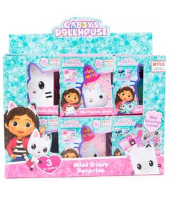 DREAMWORKS ANIMATION Gabbys Dolls House Mini diary assorted