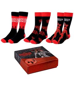 CERDÁ Stranger Things pack 3 adult socks