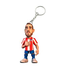 Atletico de Madrid Koke Minix keychain figure 7cm 8436605110103