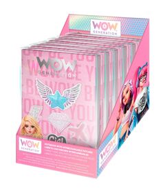 KIDS LICENSING Wow Generation notebook with interchangeable patches