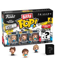 FUNKO BITTY POP 4 Pack Friends Rachel 80's 73048