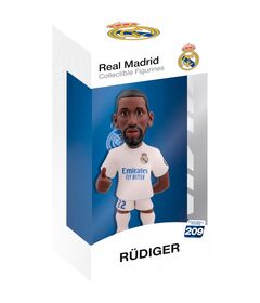 Real Madrid Antonio Rudiger Minix figure 12cm 8436605118437