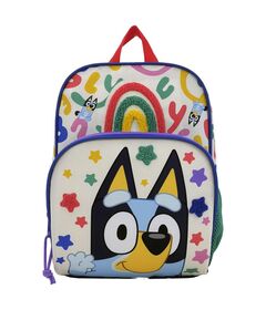 Bluey Rainbow backpack 30cm 8426842113555