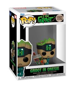 Funko Pop! I Am Groot in Onesie w/Book Bobble 1193