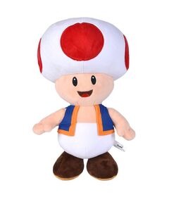 Super Mario Bros Toad plush toy 40cm