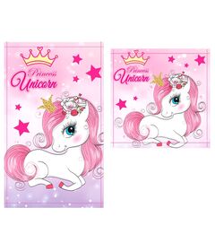 Unicorn set 2 cotton bath towels