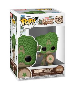 Funko Pop! We Are Groot Captain America 1392