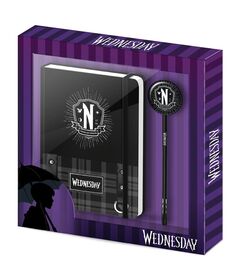 KARACTERMANIA Wednesday diary + pen set