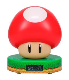 Paladone - Super Mario: Super Mushroom Table Clock