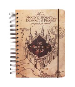 Taccuino A5 Harry Potter Mappa