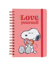 ERIK Snoopy Love Yourself A5 notebook