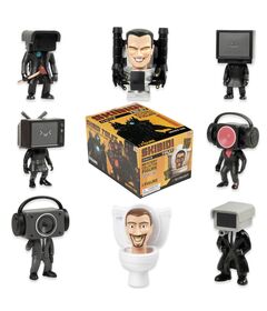 BONKERS TOYS Skibidi Toilet assorted Surprise figure 15cm