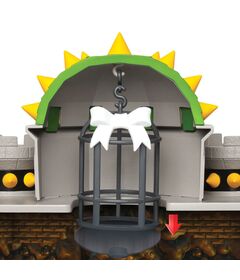 Mario Bros deluxe Bowser Castle playset