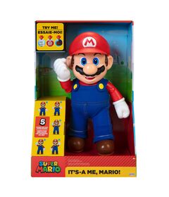 Nintendo Super Mario - Mario Its A Me interactive english figure 36cm