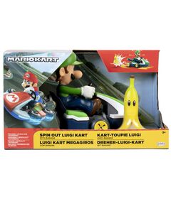 Mario Kart spinout Luigi Kart figure 6cm