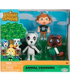 Animal Crossing blister 3 figures 6cm 192995410404
