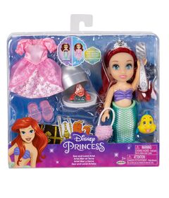 JAKKS PACIFIC Disney The Little Mermaid Land and Sea Ariel doll 15cm