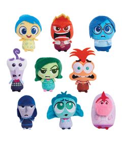 JUST PLAY Disney Pixar Inside Out 2 surprise assorted plush toy keychain