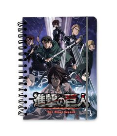 ERIK Attack on Titan A5 notebook