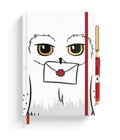 ERIK Harry Potter Hedwig A5 premium notebook + pen