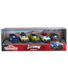 Set 5 Suzuki Jimy metal cars 7,5cm