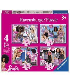 Ravensbuger Puzzle - Barbie 12-16-20-24pcs