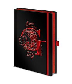 PYRAMID Harry Potter Gryffindor premium A5 notebook