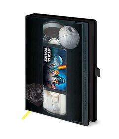 PYRAMID Star Wars VHS premium A5 notebook