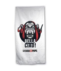 Money Heist Bella Ciao! microfiber beach towel 5407007982837