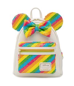 Loungefly Disney Minnie Rainbow backpack 26cm 671803372467