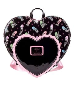 Loungefly Valfre Lucy Tattoo Heart backpack 26cm 671803405264