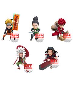 BANPRESTO Naruto Shippuden Naruto99 World Collectable assorted figure 7cm