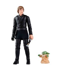 Star Wars The Book of Boba Fett Luke Skywalker & Grogu figures 9,5cm