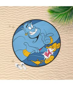 Disney Aladdin round microfiber beach towel 130cm 8427934268078