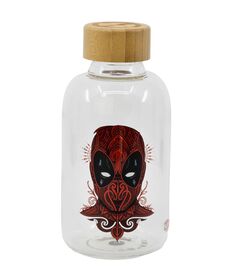 STOR Marvel Deadpool glass bottle 620ml