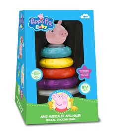 ASTLEY BAKER DAVIES Peppa Pig stackable hoops