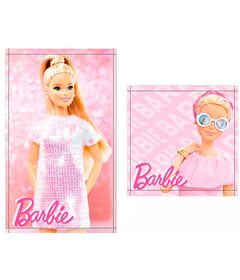 MATTEL Barbie set 2 cotton bath towels