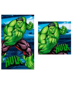 MARVEL Marvel Hulk set 2 cotton bath towels