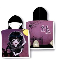 20TH CENTURY FOX Gothic Girl cotton poncho towel