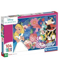 Clementoni Puzzle - Disney Alice in Wonderland 104pcs