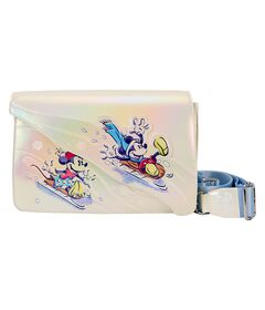 LOUNGEFLY Loungefly Disney Mickey and Friends Winter Wonderland shoulder bag