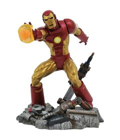Marvel Gallery Comic Iron Man Figure 23cm