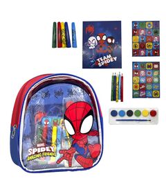 CERDÁ Marvel Spidey and His Amazing Friends backpack stationery set