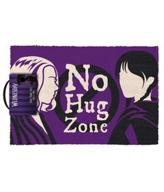 Wednesday No Hug Zone Doormat GP86603
