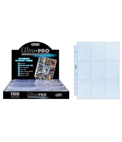 ULTRA PRO Foglio Trasparente 9 Tasche Platinum 1pz