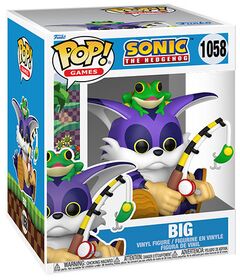 FUNKO BIG 15cm Sonic The Hedgehog Big the Cat w/Froggy 83853