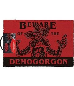 Stranger Things Beware of the Demogorgon Doormat GP86508