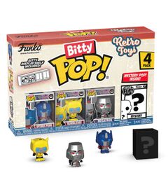 FUNKO BITTY POP 4 Pack Transformers 75447