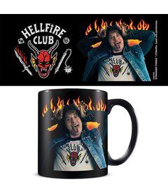 Tazza Stranger Things Eddie Hellfire Club Nera